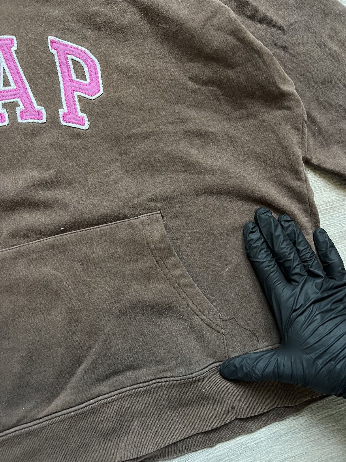 Gap Vintage GAP Hoodie Streetwear Hype Y2K 00s Boxy Skate Size US L / EU 52-54 / 3 - 13 Thumbnail
