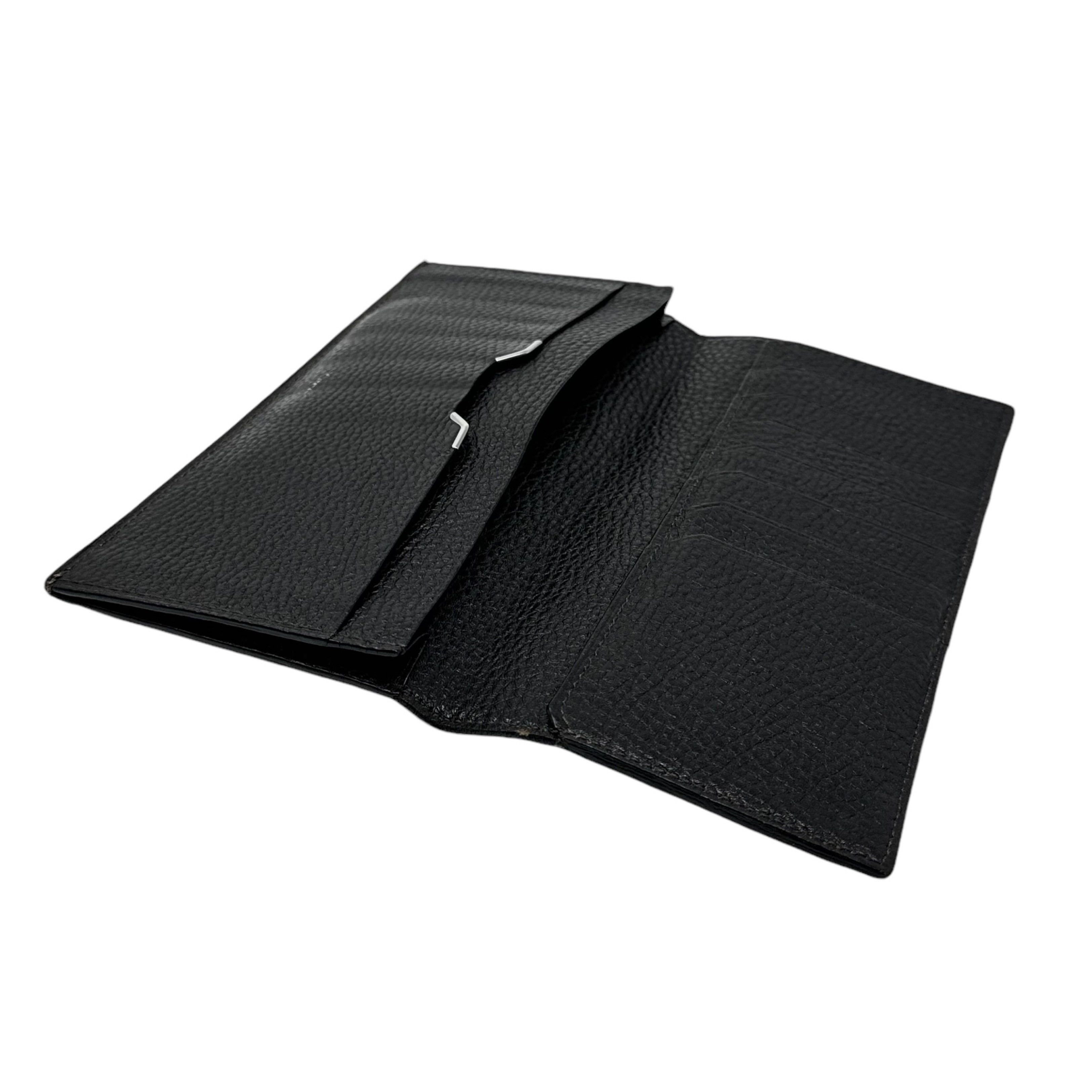 Cartier Cartier Black Sellier Embossed Leather Long Wallet Size ONE SIZE - 6 Thumbnail