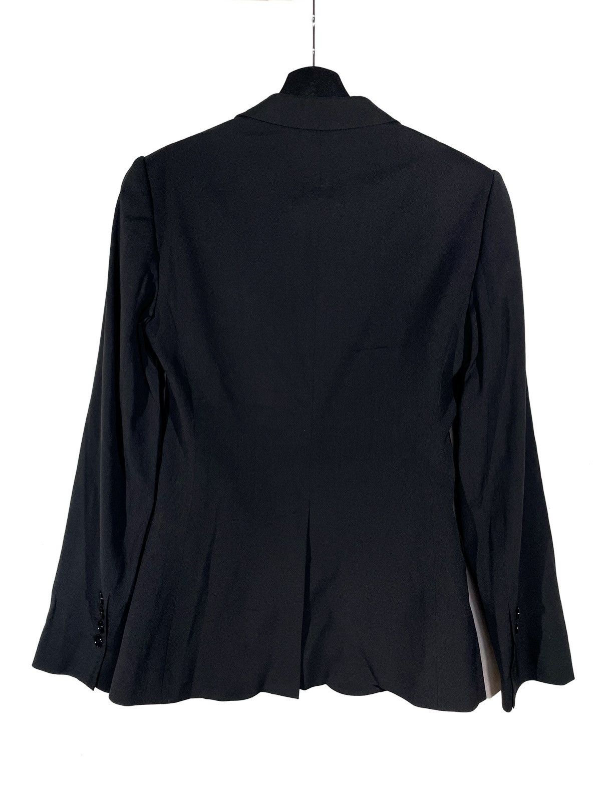 Dolce & Gabbana DG Basic Wool Business Blazer Black Women Italy Size 38 Lux Size XS / US 0-2 / IT 36-38 - 6 Thumbnail