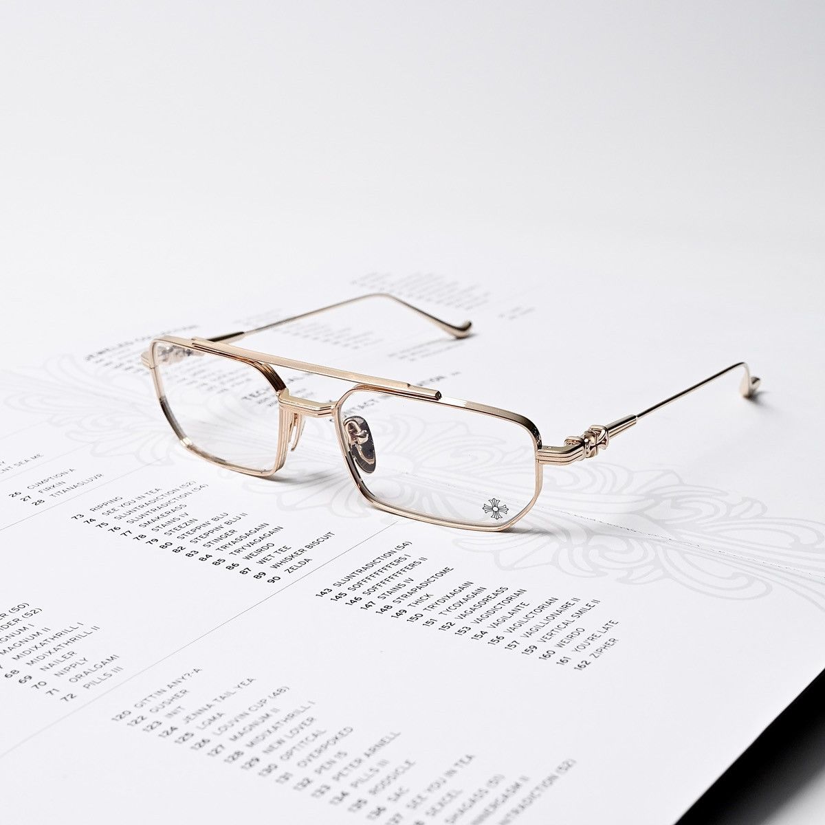 Chrome Hearts CHROME HEARTS GUSHER GLASSES | Grailed