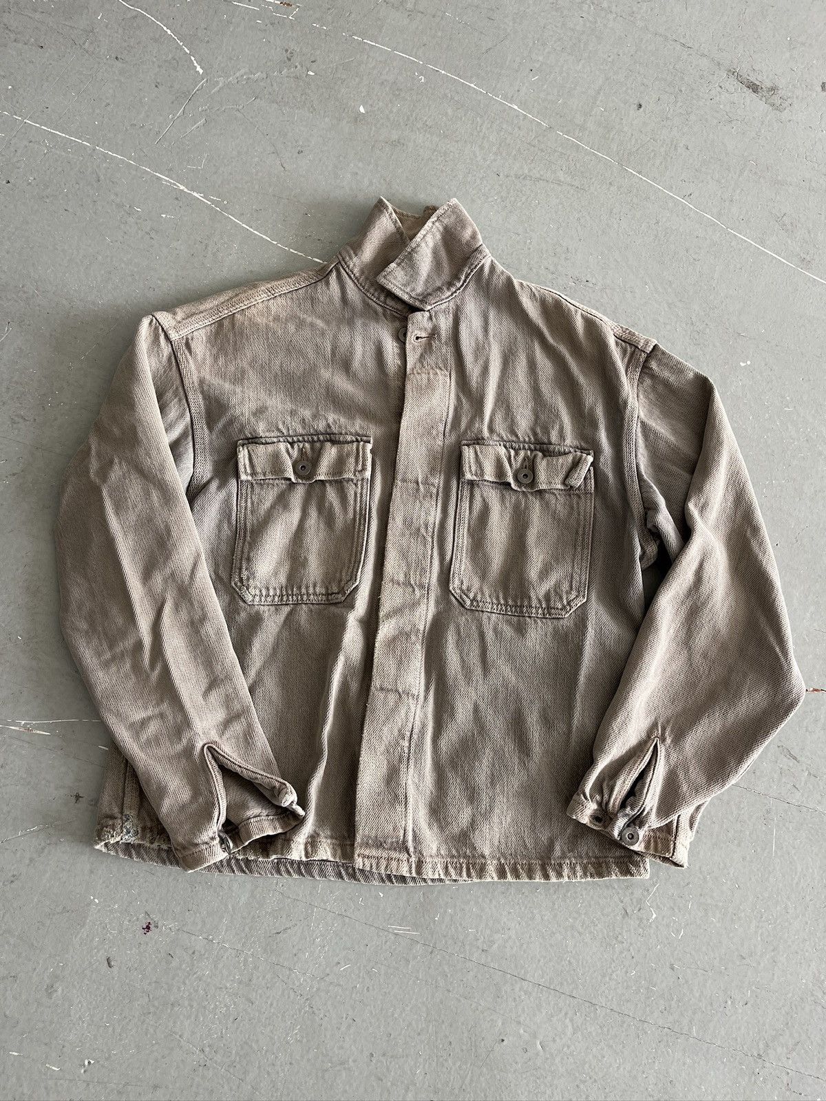 Yeezy Yeezy Season 6 Denim Work Jacket (unisex) Size US S / EU 44-46 / 1 - 14 Thumbnail