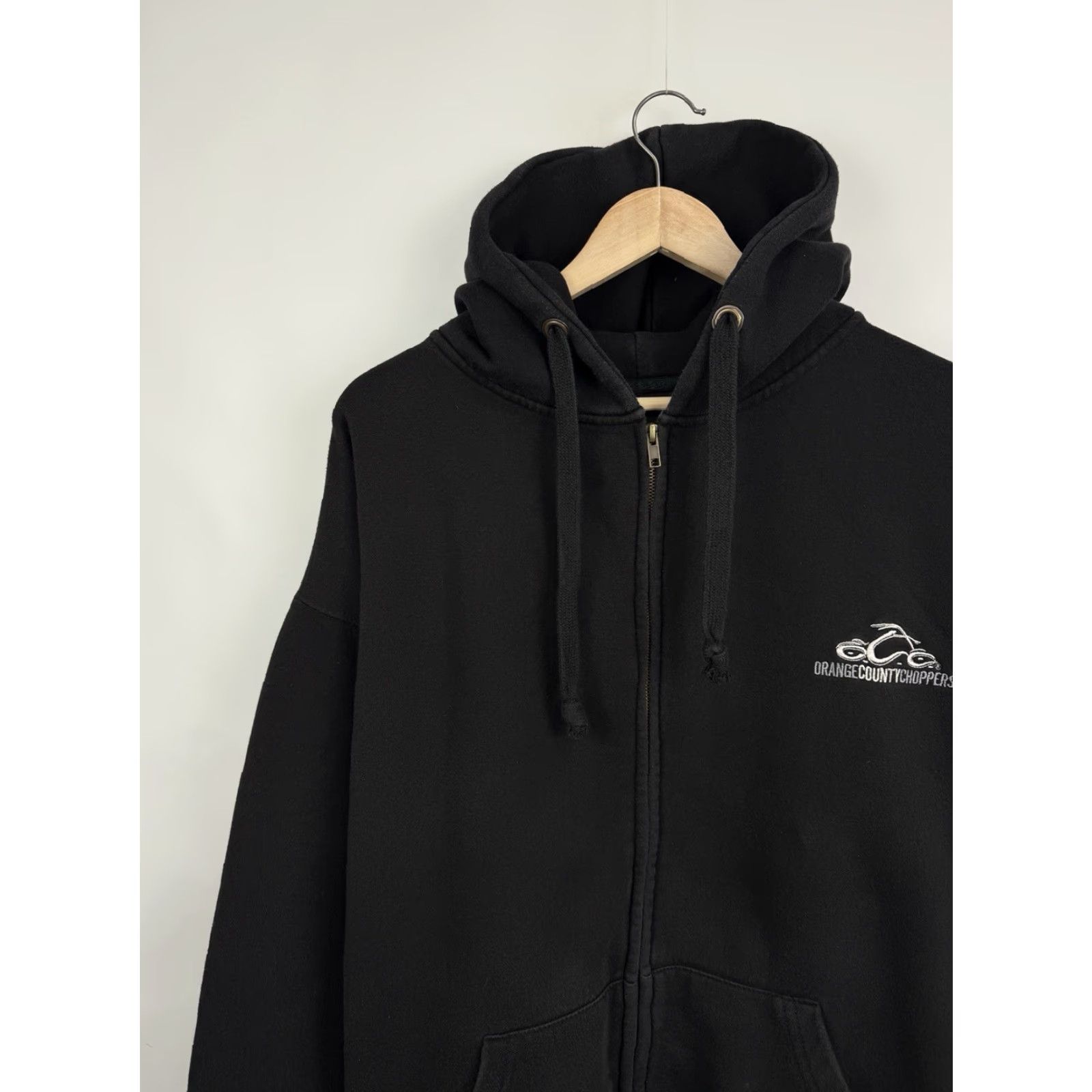 Vintage VINTAGE Orange County Choppers Zip Hoodie Orange XXL Men 2XL Black 1999 Y2K Full Zip Hoodie Size US XXL / EU 58 / 5 - 7 Thumbnail