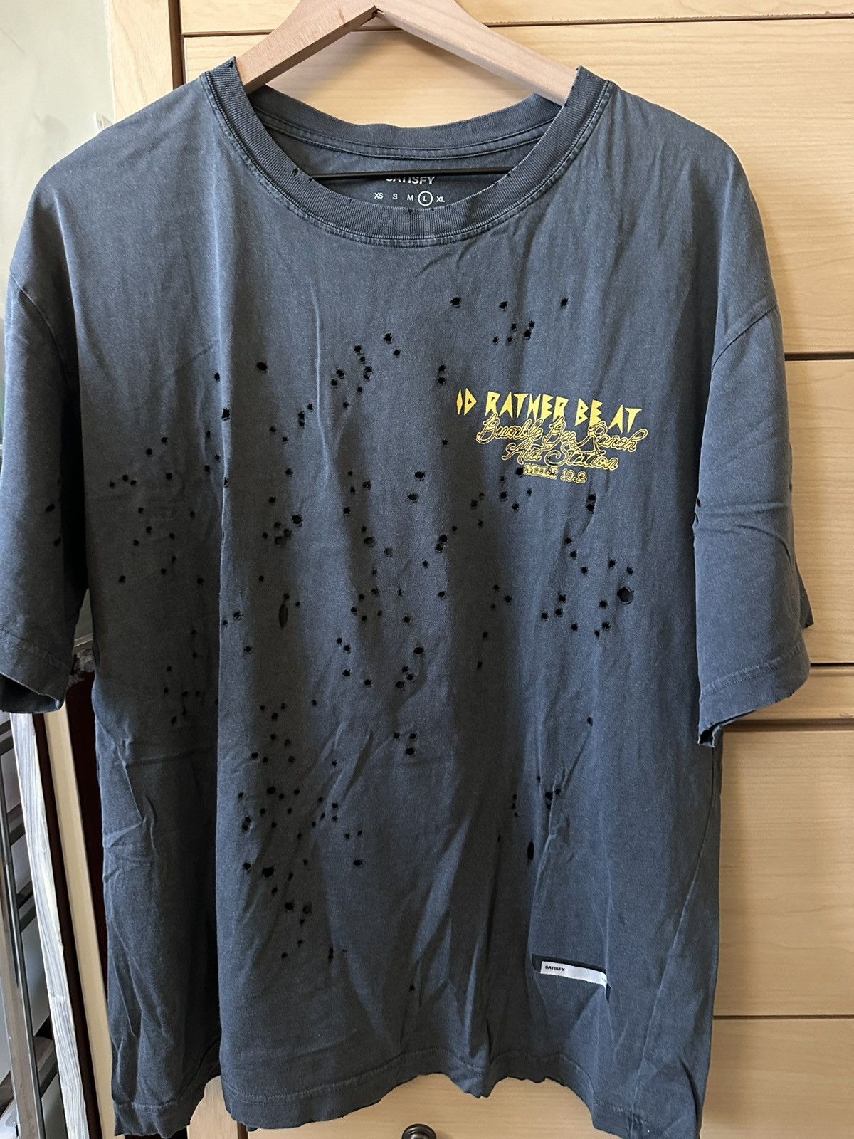 Satisfy Moth Tech T Shirt Black Canyon