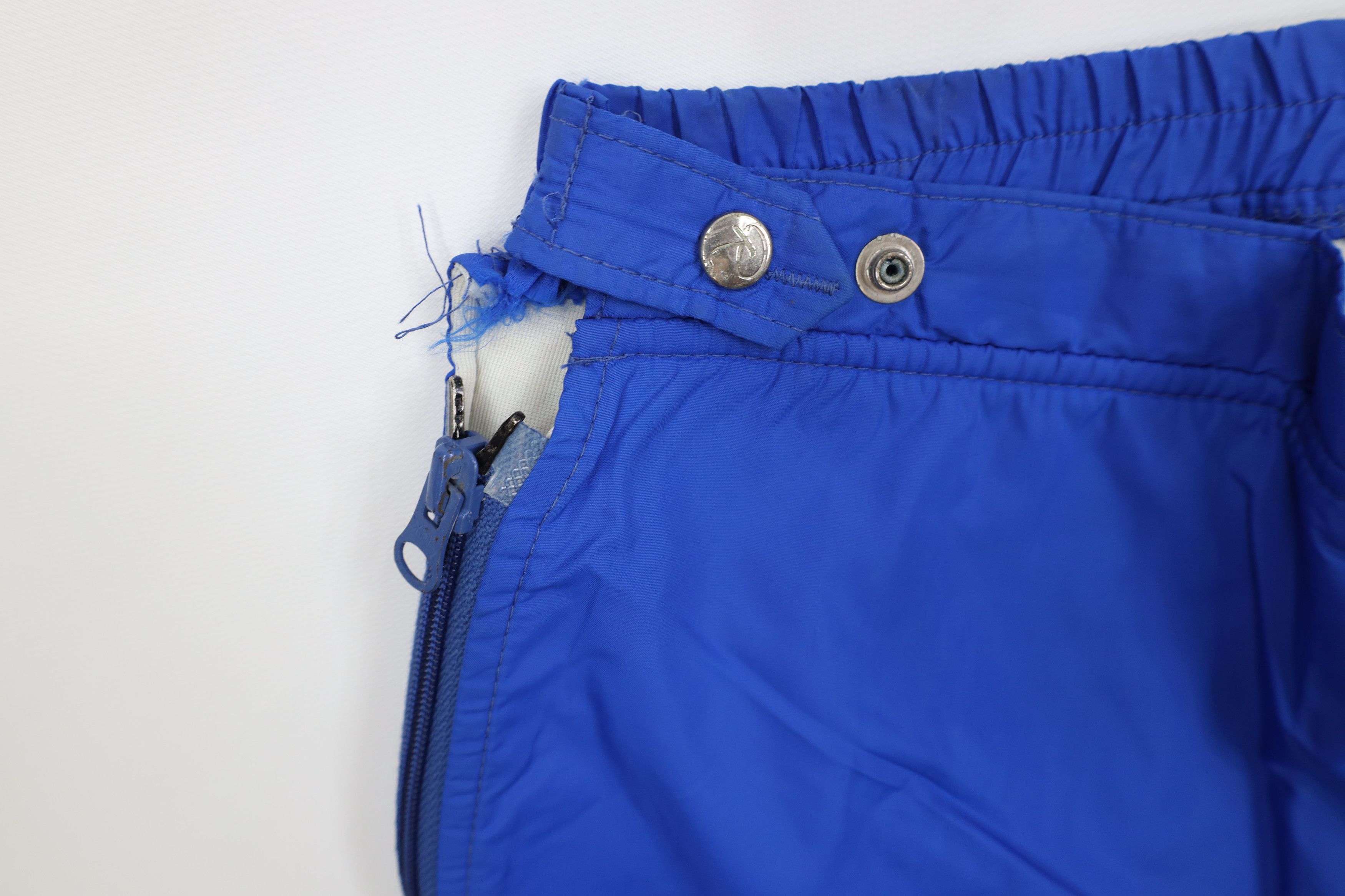 Vintage Vintage 70s Streetwear Lined Winter Snow Pants Blue USA Size US 34 / EU 50 - 8 Thumbnail