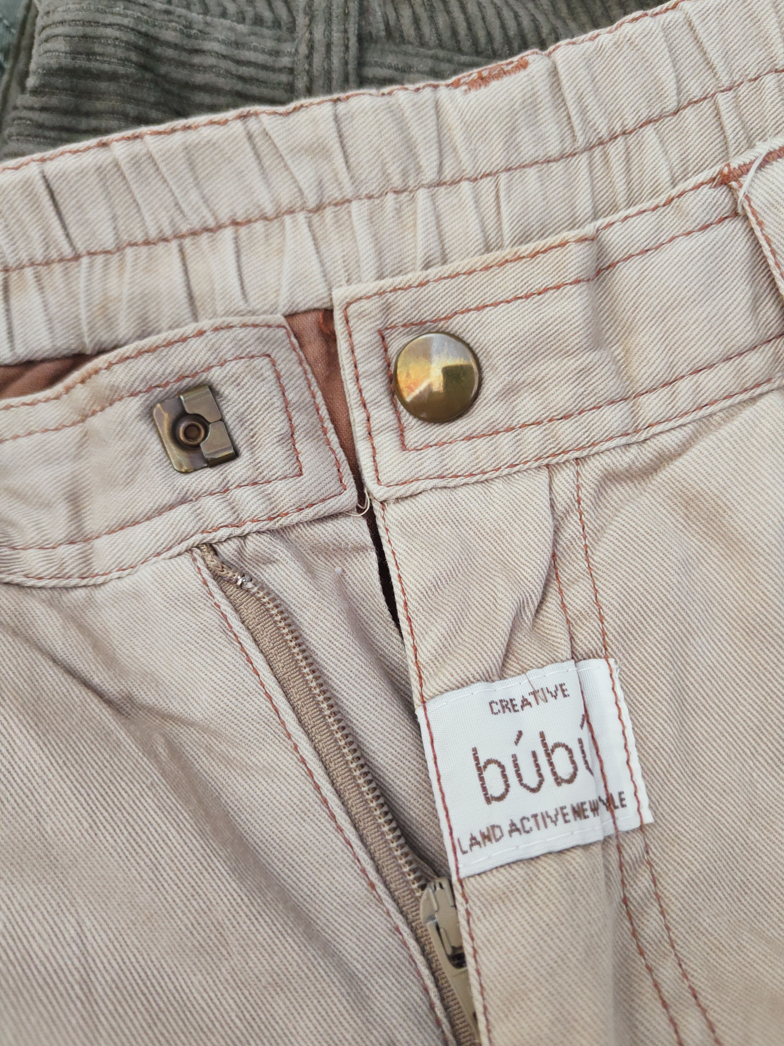 Japanese Brand Body Boad Beige Multipocket Tactical Cargo Pants #W373 Size US 27 - 16 Thumbnail
