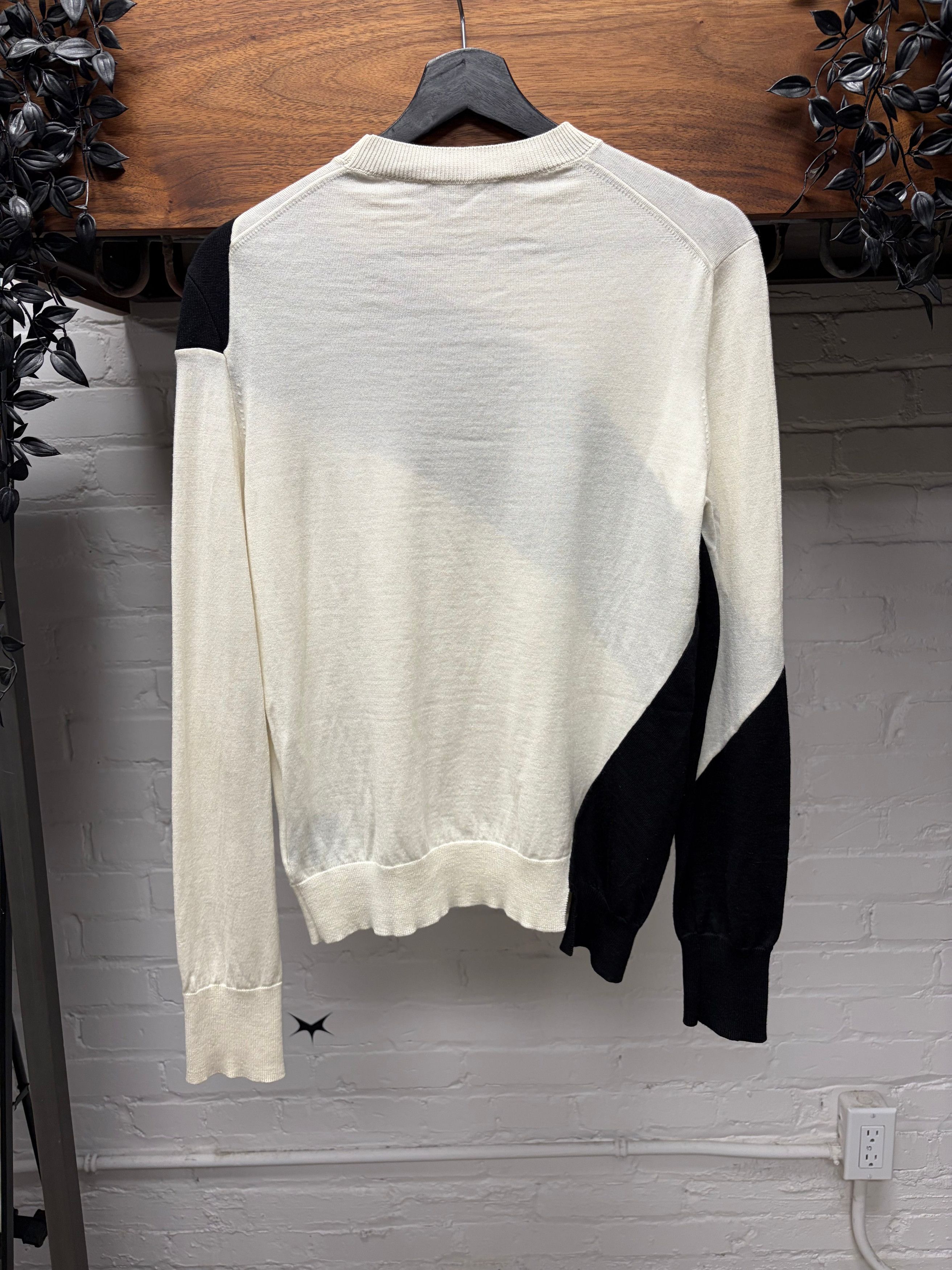 Calvin Klein CK205W39NYC by Raf Simons Striped Wool Sweater Size US S / EU 44-46 / 1 - 3 Thumbnail