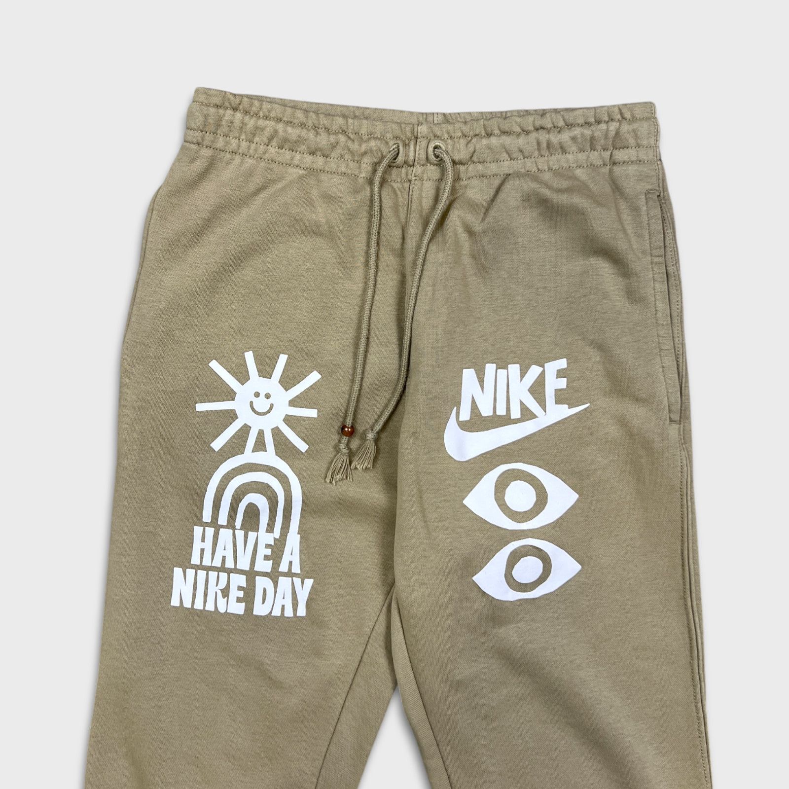 Nike × Vintage Nike Sportswear Sweatpants Nice Day Taper Leg Fleece Jogger Size US 28 / EU 44 - 2 Thumbnail