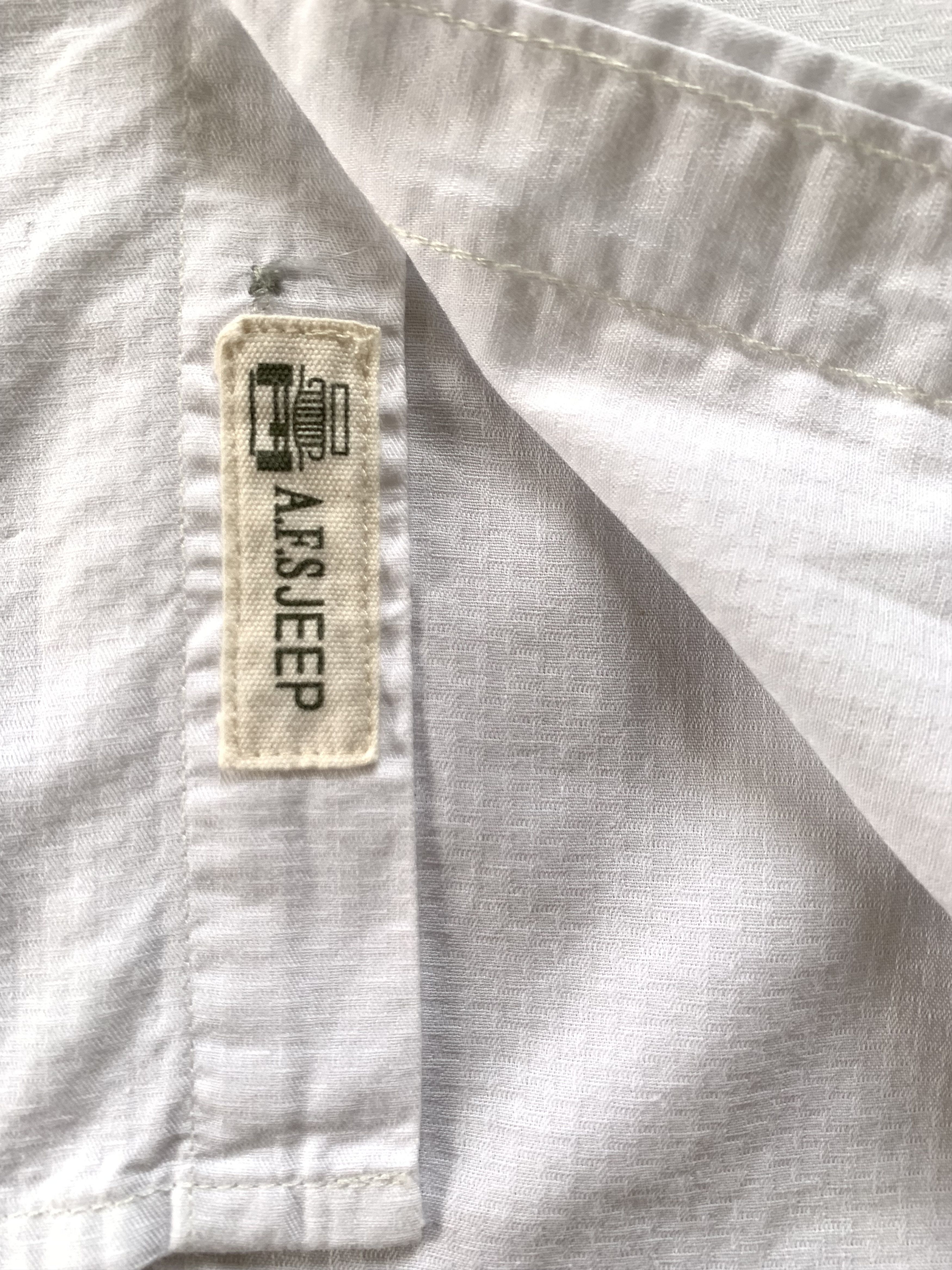 Jeep Men's Rare Vintage AFS Jeep Two Pocket Button Up Shirt Size US L / EU 52-54 / 3 - 6 Thumbnail
