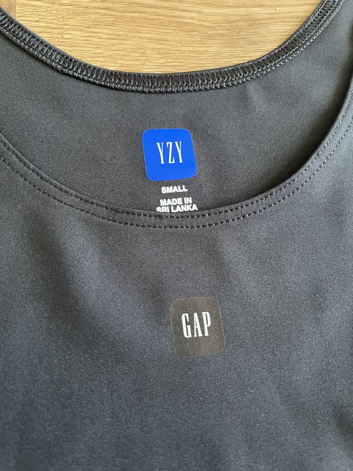 Balenciaga × Gap × Yeezy Yeezy Gap Second Skin Tank Top Black Size Small Size US S / EU 44-46 / 1 - 2 Thumbnail