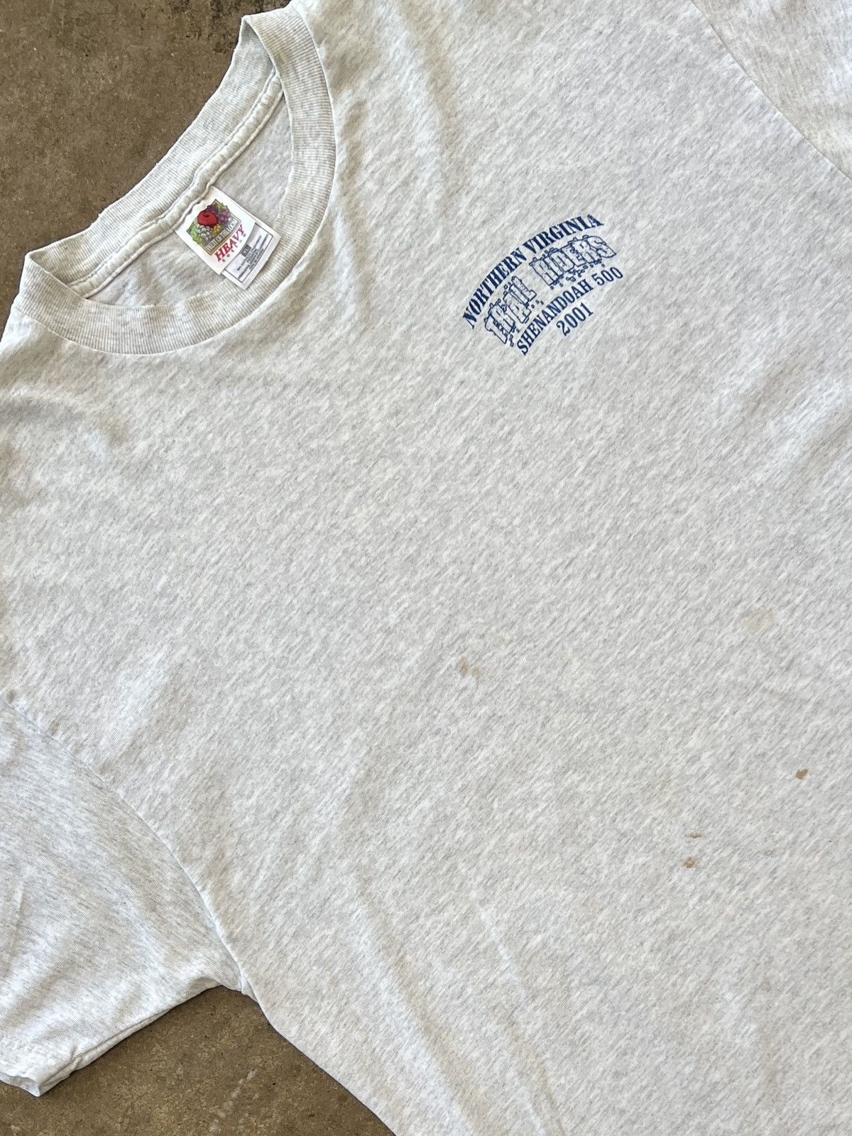 NASCAR Vintage 2001 Shenandoah 500 Dirt Bike American Racing Tee XL Size US XL / EU 56 / 4 - 4 Thumbnail