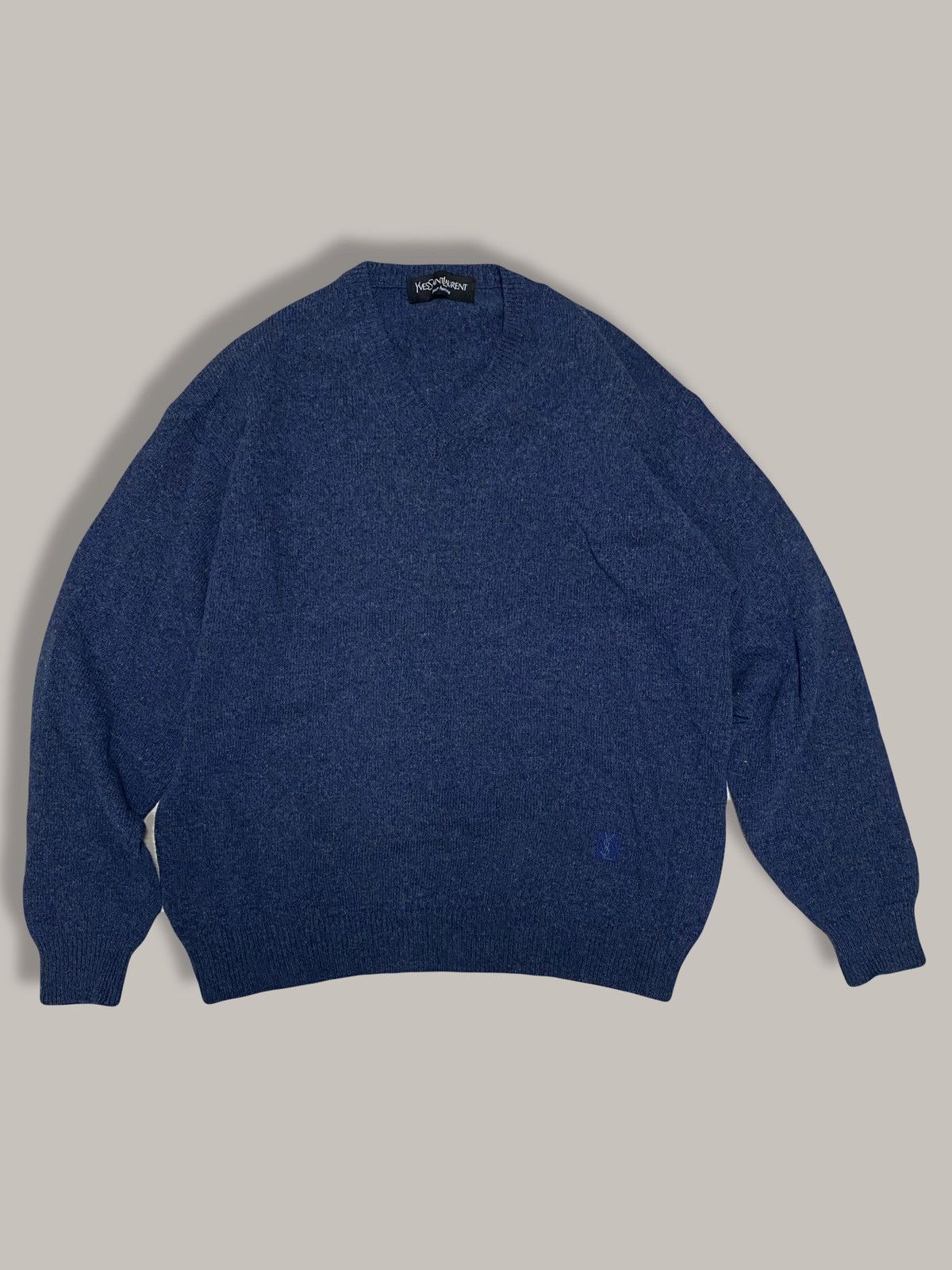 Yves Saint Laurent Yves Saint Laurent Vintage Sweater Size US M / EU 48-50 / 2 - 1 Thumbnail