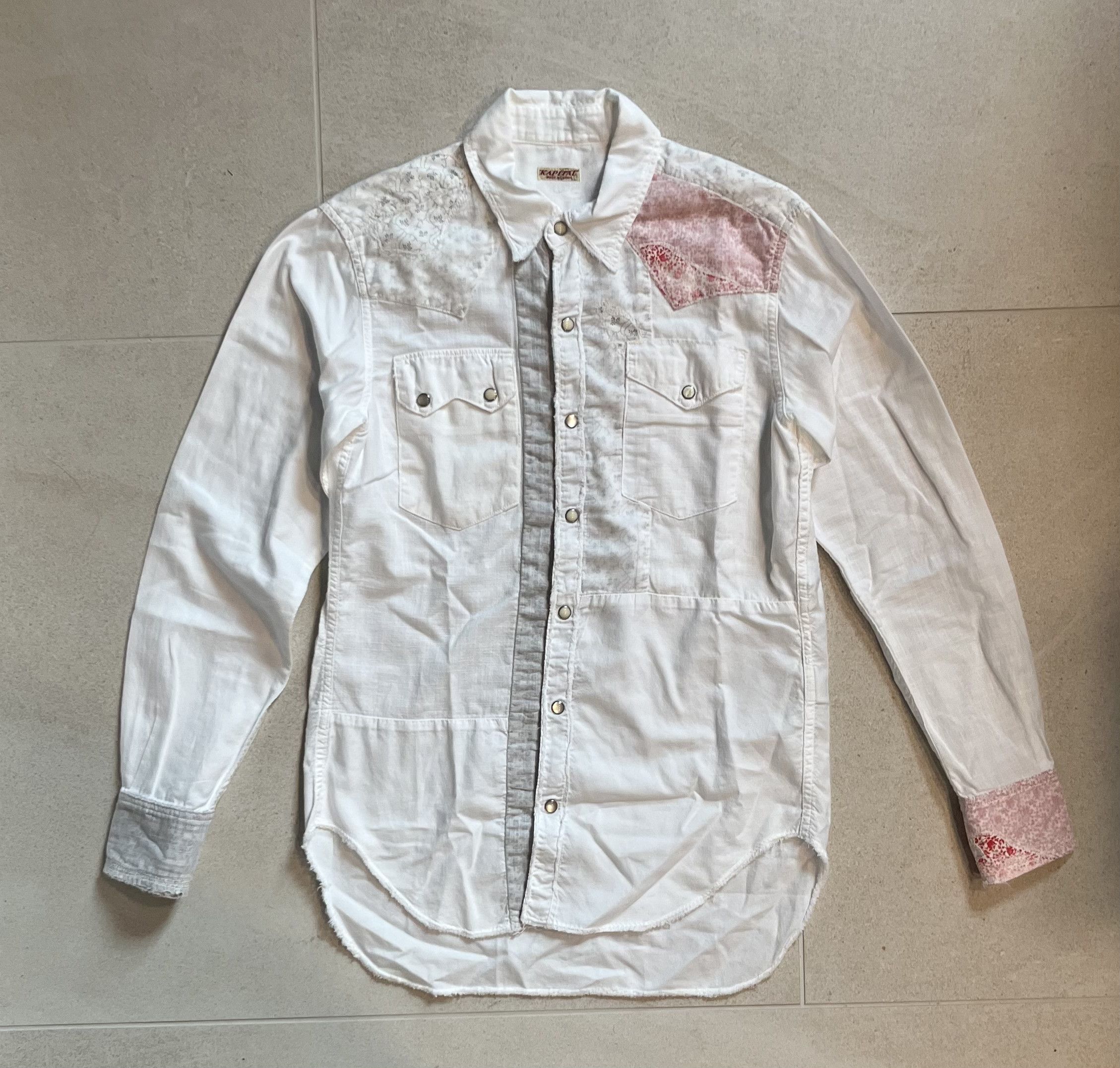 Kapital Kapital Patchwork Western Shirt Size US M / EU 48-50 / 2 - 1 Thumbnail