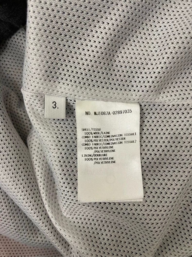 Thom Browne Thom browne Gray back color stripe wool zipper hooded windb Size US L / EU 52-54 / 3 - 7 Thumbnail