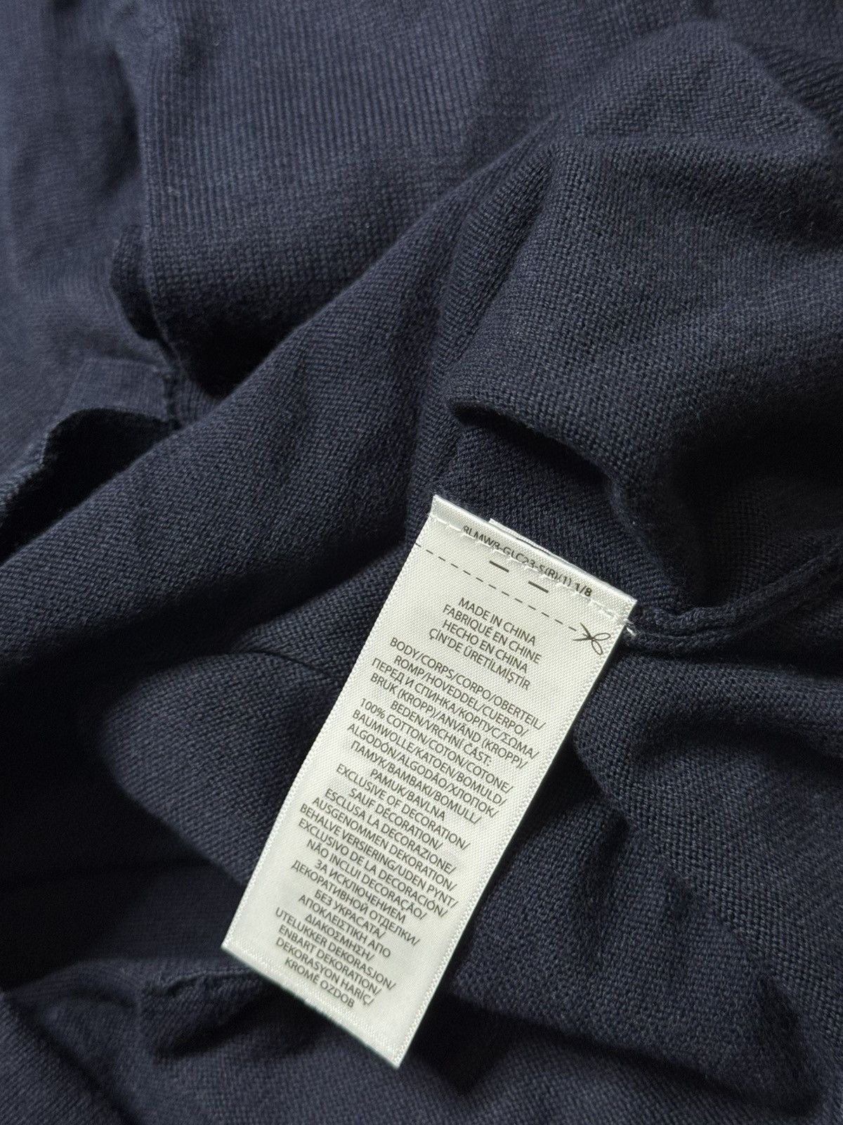 Polo Ralph Lauren Polo Ralph Lauren Pima Cotton V-neck Sweater Size US XL / EU 56 / 4 - 8 Thumbnail