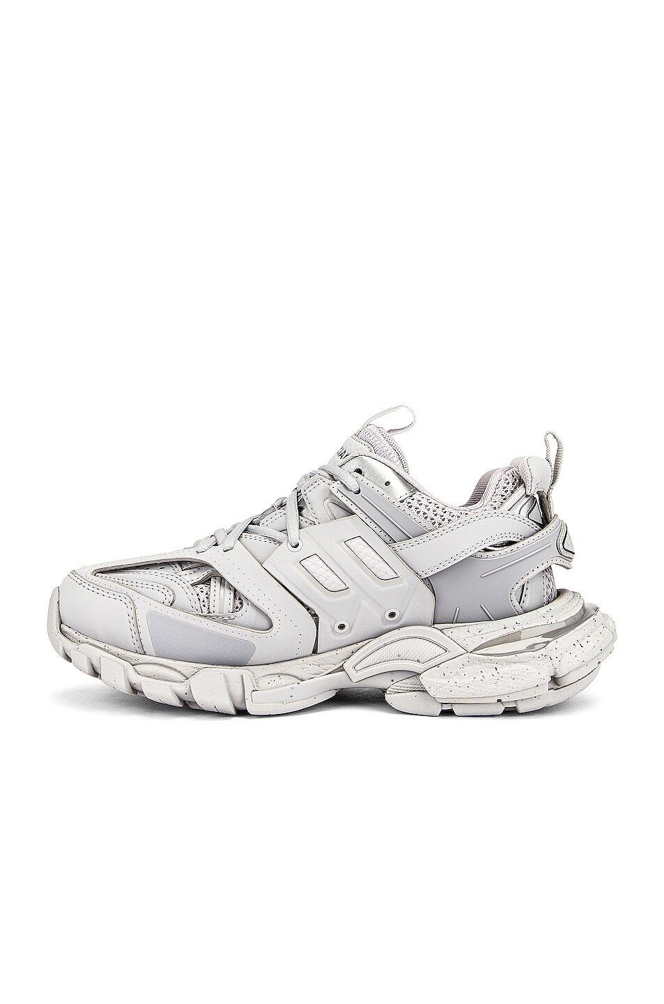 Balenciaga o1mt1gz0924 Track Sneaker Recycled Sole in Light Grey Size US 12 / IT 42 - 5 Thumbnail