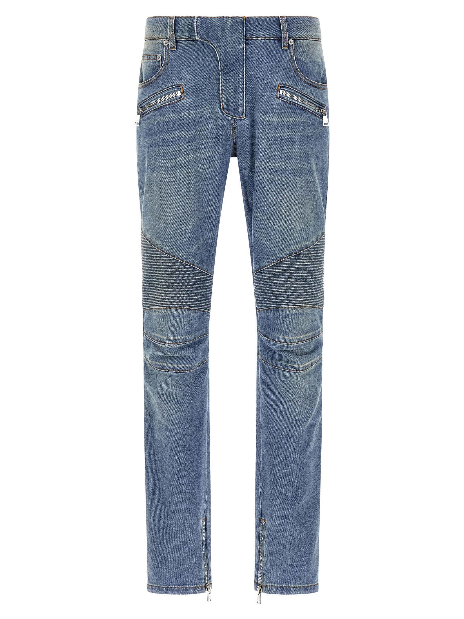 'Biker' jeans