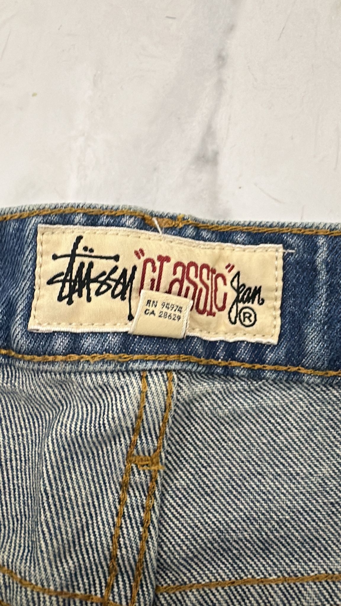Stussy Stussy Classic Jean Size 30 Blue Size US 30 / EU 46 - 10 Thumbnail