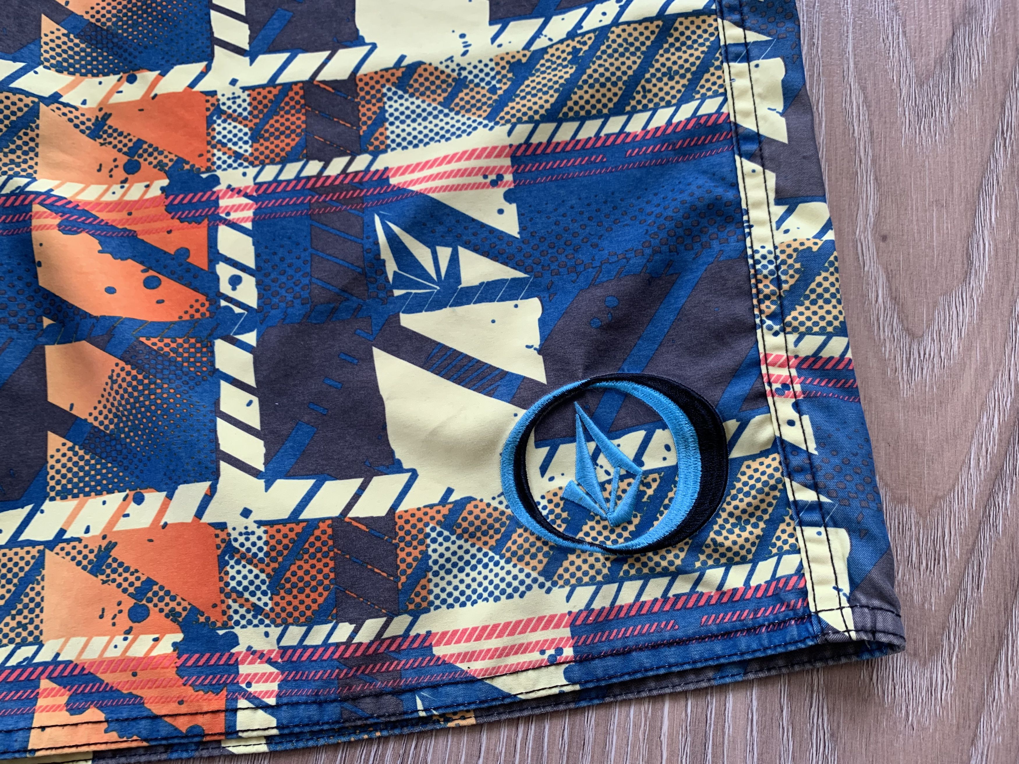 Volcom Volcom Vintage Board Swim Printed Shorts Size US 33 - 5 Thumbnail