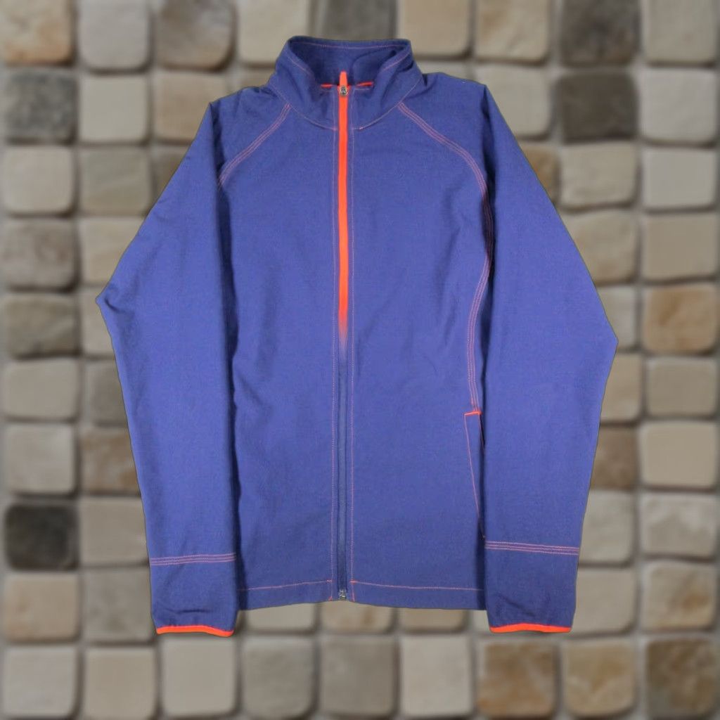 Vintage Slazenger Sweater Womens Medium Blue Full Zip Shirt (Regular) Size M / US 6-8 / IT 42-44 - 1 Thumbnail
