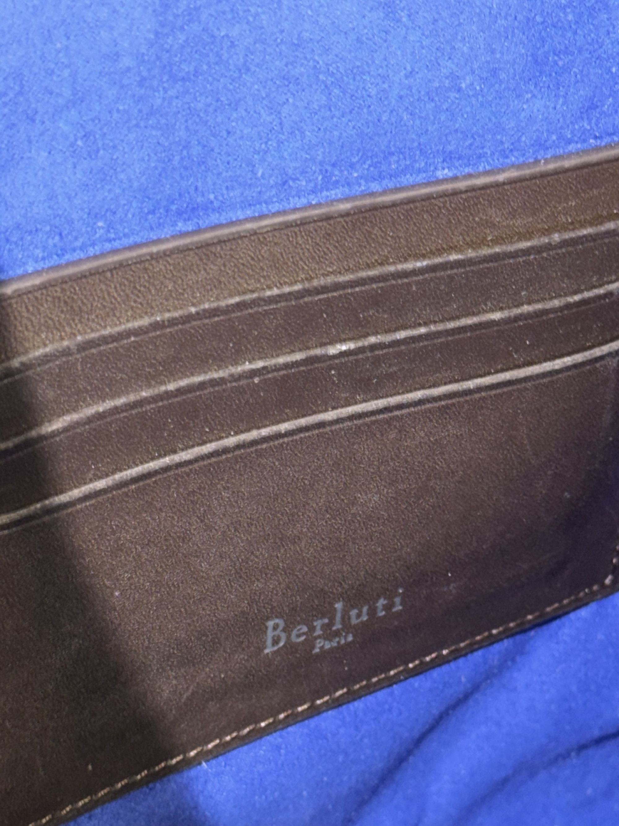 Berluti Berluti / Scritto Calligraphy Leather Clutch Bag / Brown Size ONE SIZE - 11 Thumbnail