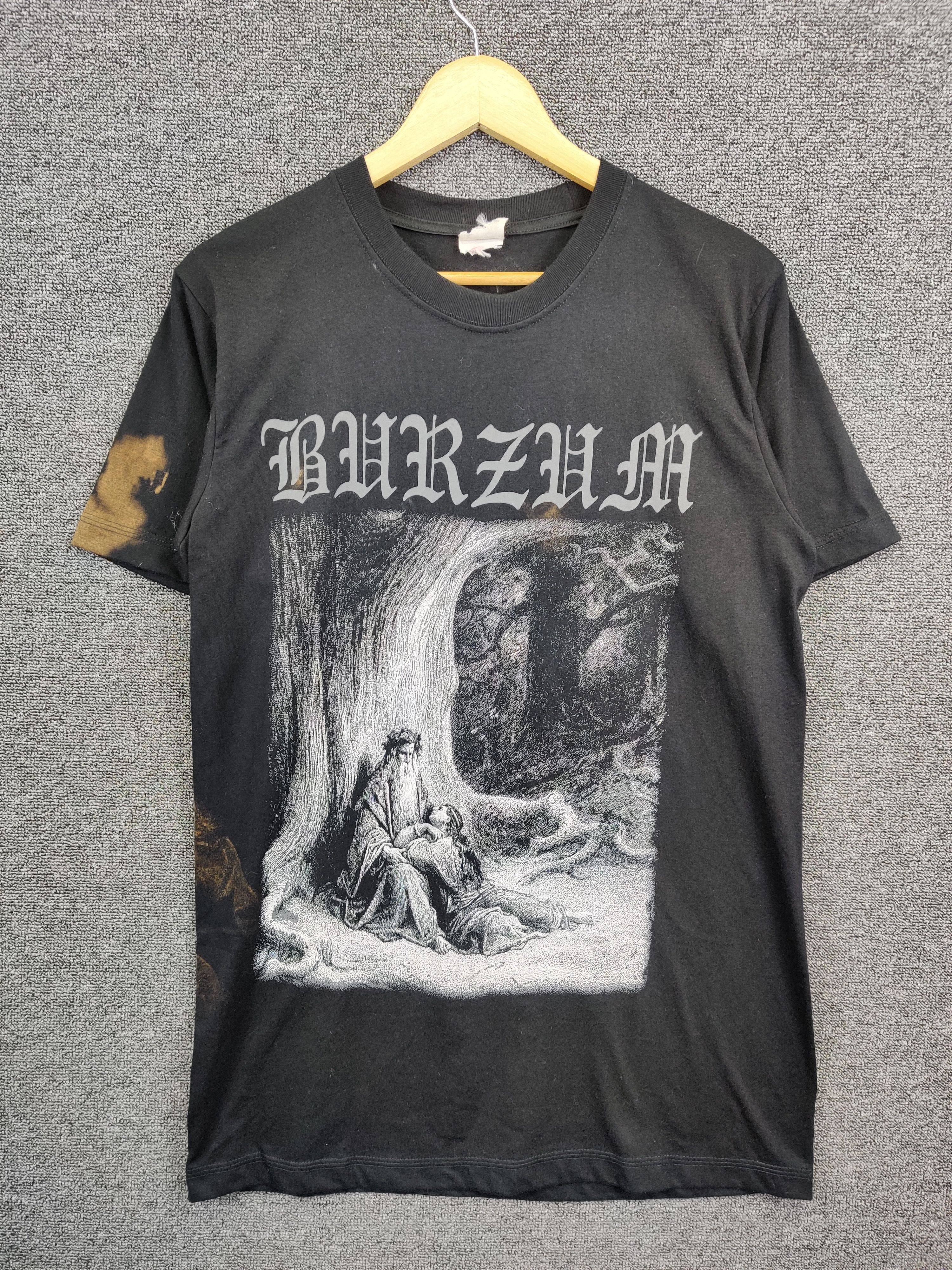 Band Tees Burzum Hvyis Lyset Tar Oss Metal Band Tee Tshirt Size US M / EU 48-50 / 2 - 1 Thumbnail