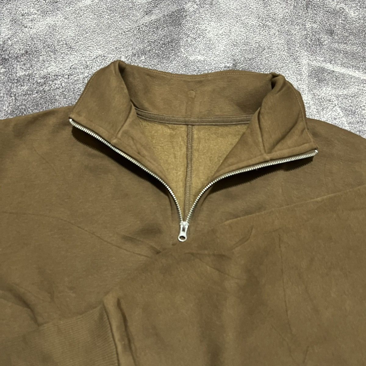 GU CROP SWEATER HALFZIPPER Size S / US 4 / IT 40 - 2 Thumbnail