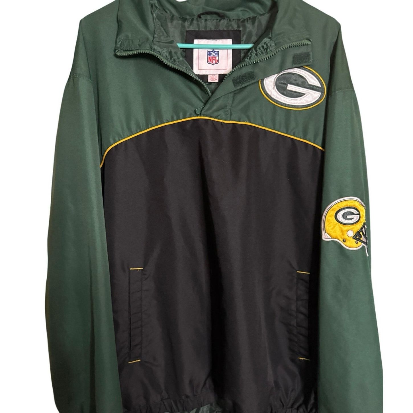NFL Vintage Green Bay Packers Pullover Size US L / EU 52-54 / 3 - 1 Thumbnail
