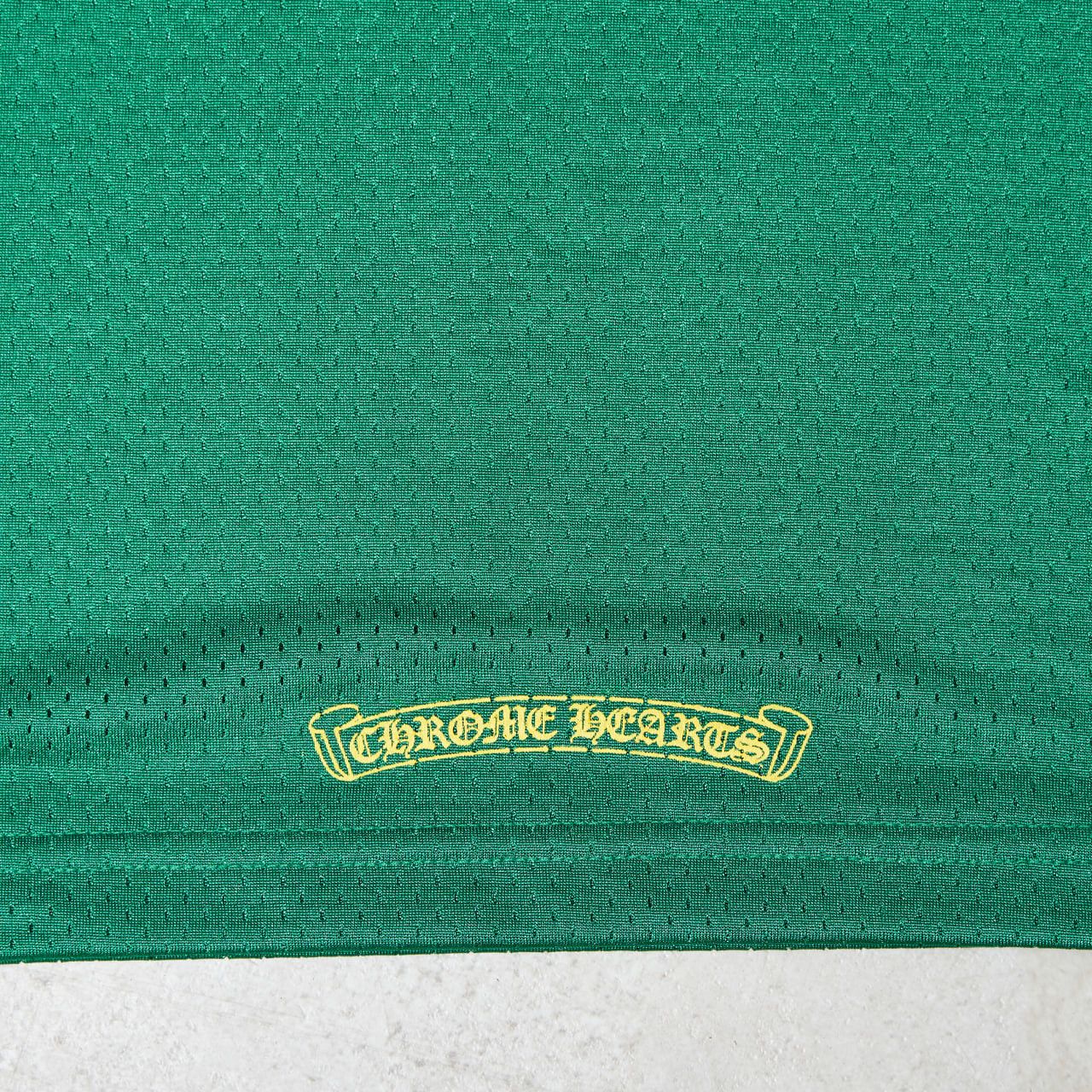 Chrome Hearts CHROME HEARTS Mesh Jersey Long Sleeve Tee GREEN Size US L / EU 52-54 / 3 - 6 Thumbnail