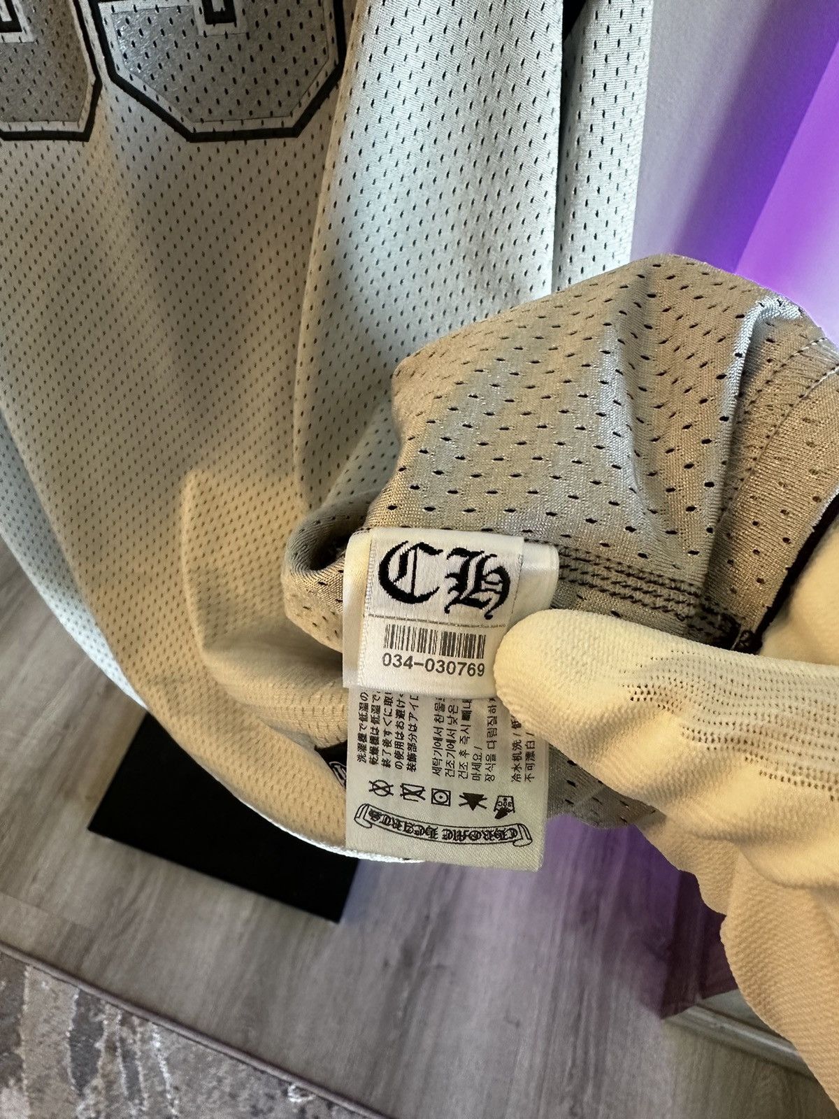 Chrome Hearts Chrome Hearts Reversible Sleeveless Mesh Jersey Size US L / EU 52-54 / 3 - 7 Thumbnail