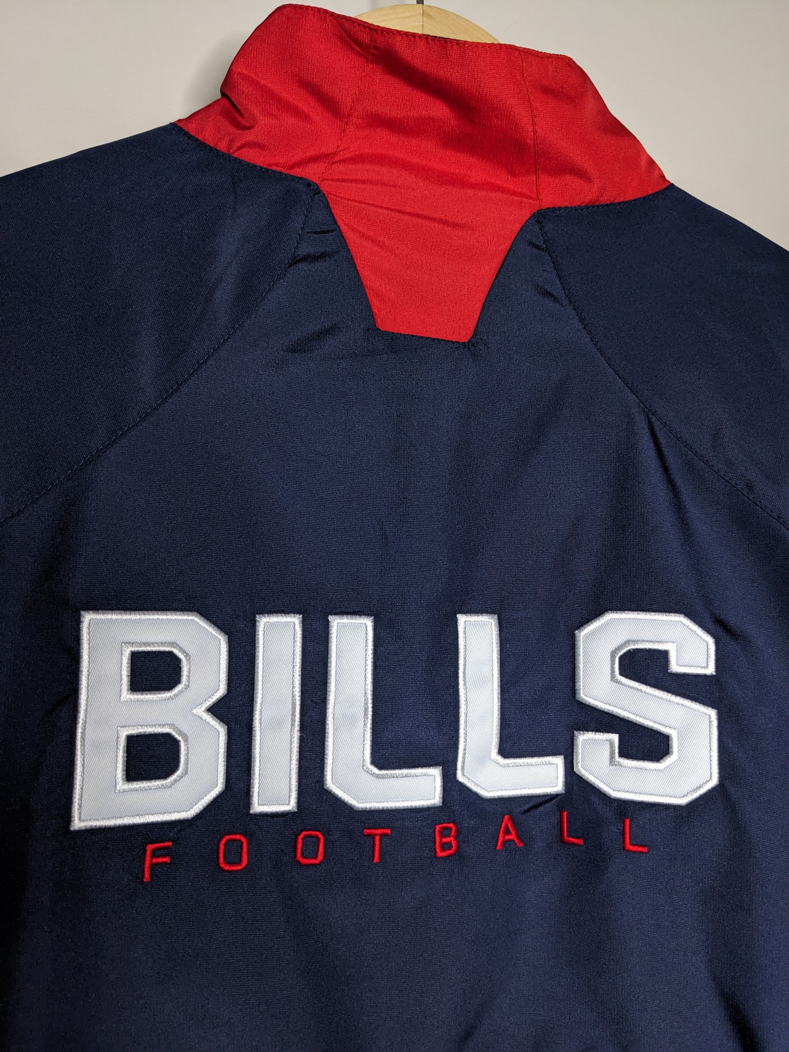 Reebok Buffalo Bills Reebok Sideline Quarter Zip Windbreaker Small Size US S / EU 44-46 / 1 - 9 Thumbnail