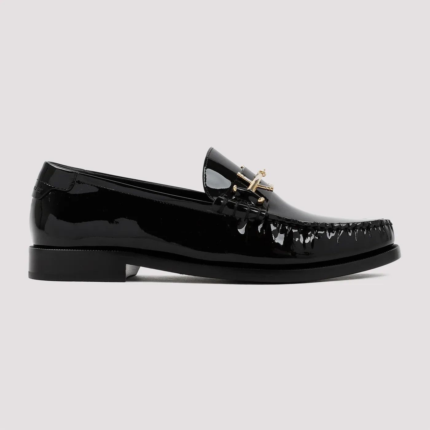 Saint Laurent Paris o1bcso1str1024 Le Loafer Penny Slippers in Black Size US 13 / EU 46 - 4 Thumbnail