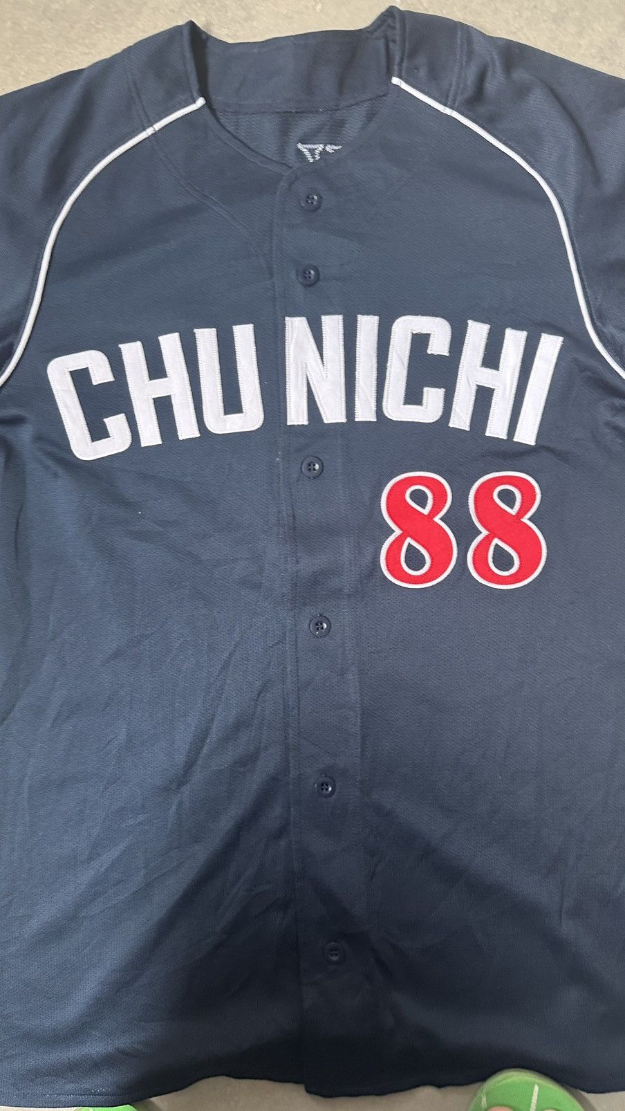 Asics ASICS CHUNICHI TAGAKI BASEBALL JERSEY Size US M / EU 48-50 / 2 - 2 Thumbnail