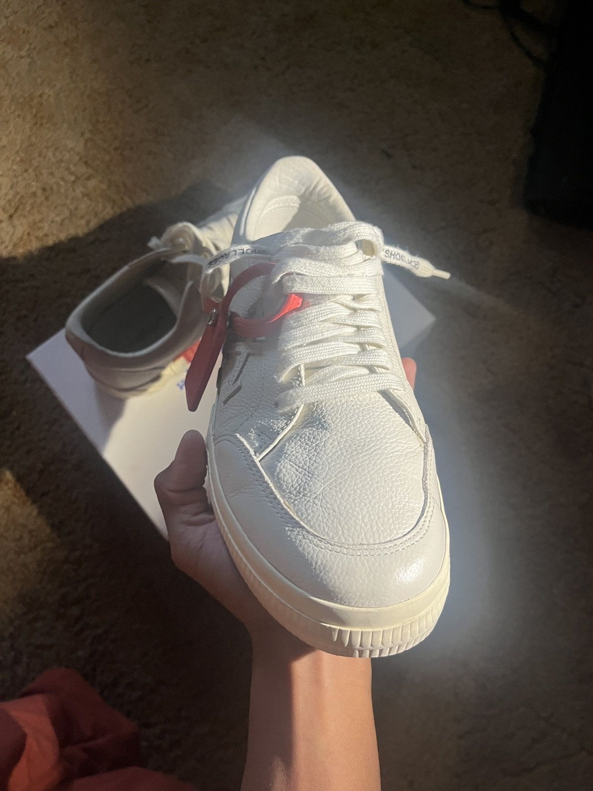 Off-White Off- White Vulcanized ‘Leather’ Size US 10 / EU 43 - 5 Thumbnail