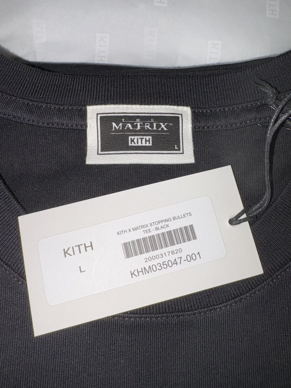 Kith KITH X MATRIX STOPPING BULLETS TEE - BLACK Size US L / EU 52-54 / 3 - 5 Thumbnail