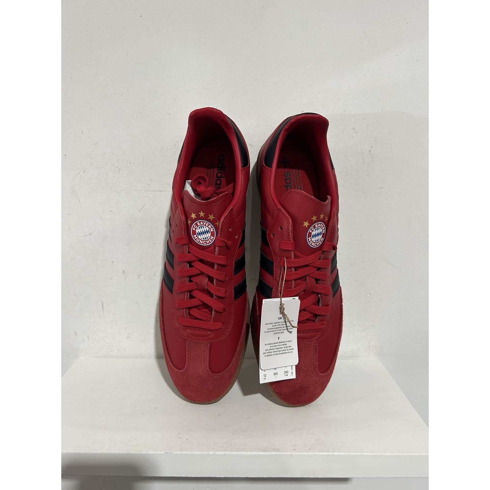 Adidas ADIDAS SAMBA TEAM BAYERN MUNICH SIZE 12 NEW Size US 12 / EU 45 - 3 Thumbnail