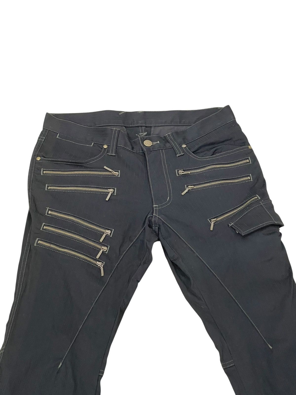 Tornado Mart Flare Pant Tornado Mart Goth Low Rise Stretch goa amiri 2🟦3 Size US 30 / EU 46 - 8 Thumbnail