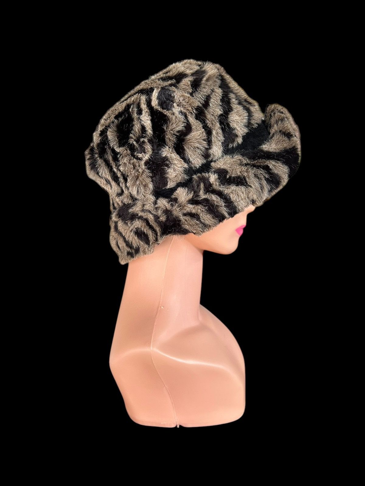 Japanese Brand × Kapital × Vintage Punk Bondage Style Made in U.K Fur Hats Size ONE SIZE - 4 Thumbnail