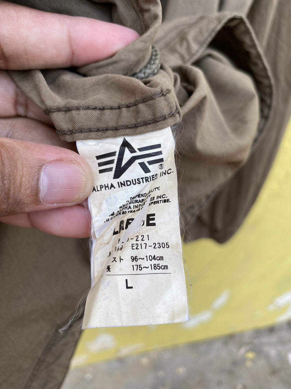 Alpha Industries × Vintage Vintage Alpha industrial parka fishtail jacket Size US L / EU 52-54 / 3 - 20 Thumbnail