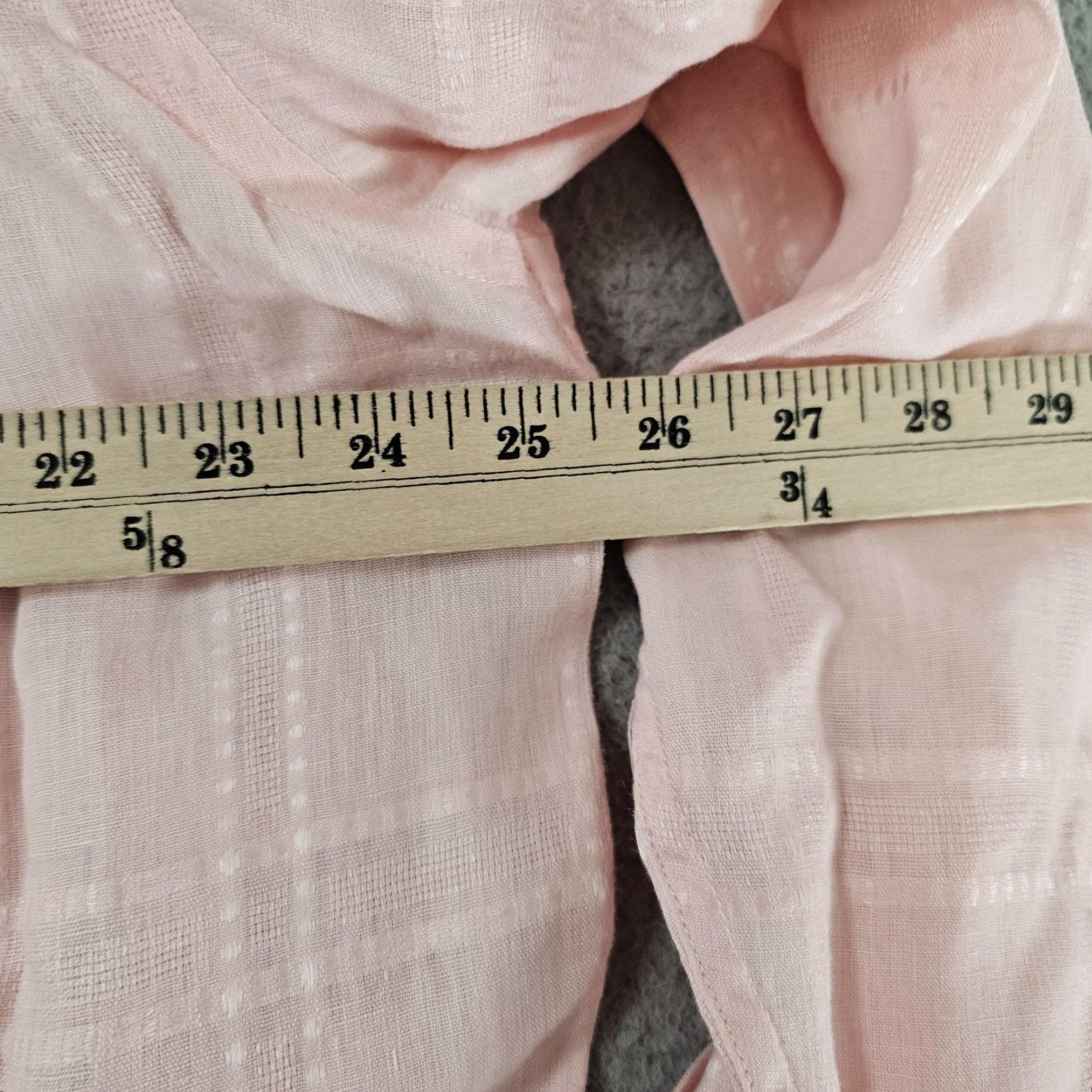 Tommy Bahama Tommy Bahama Shirt Mens XL Pink 100% Linen Long Sleeve Button Front Casual Plaid Size US XL / EU 56 / 4 - 7 Thumbnail