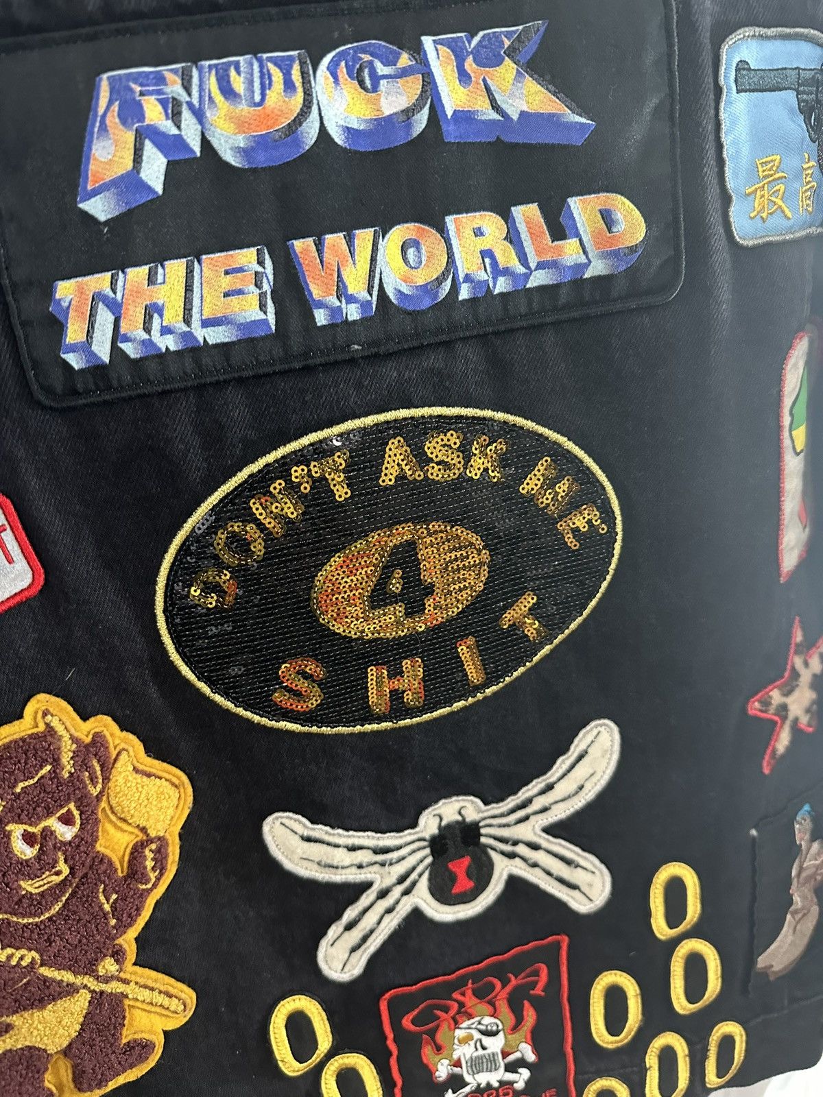 Supreme Supreme PATCHEORK DENIM JACKET Size US L / EU 52-54 / 3 - 7 Thumbnail