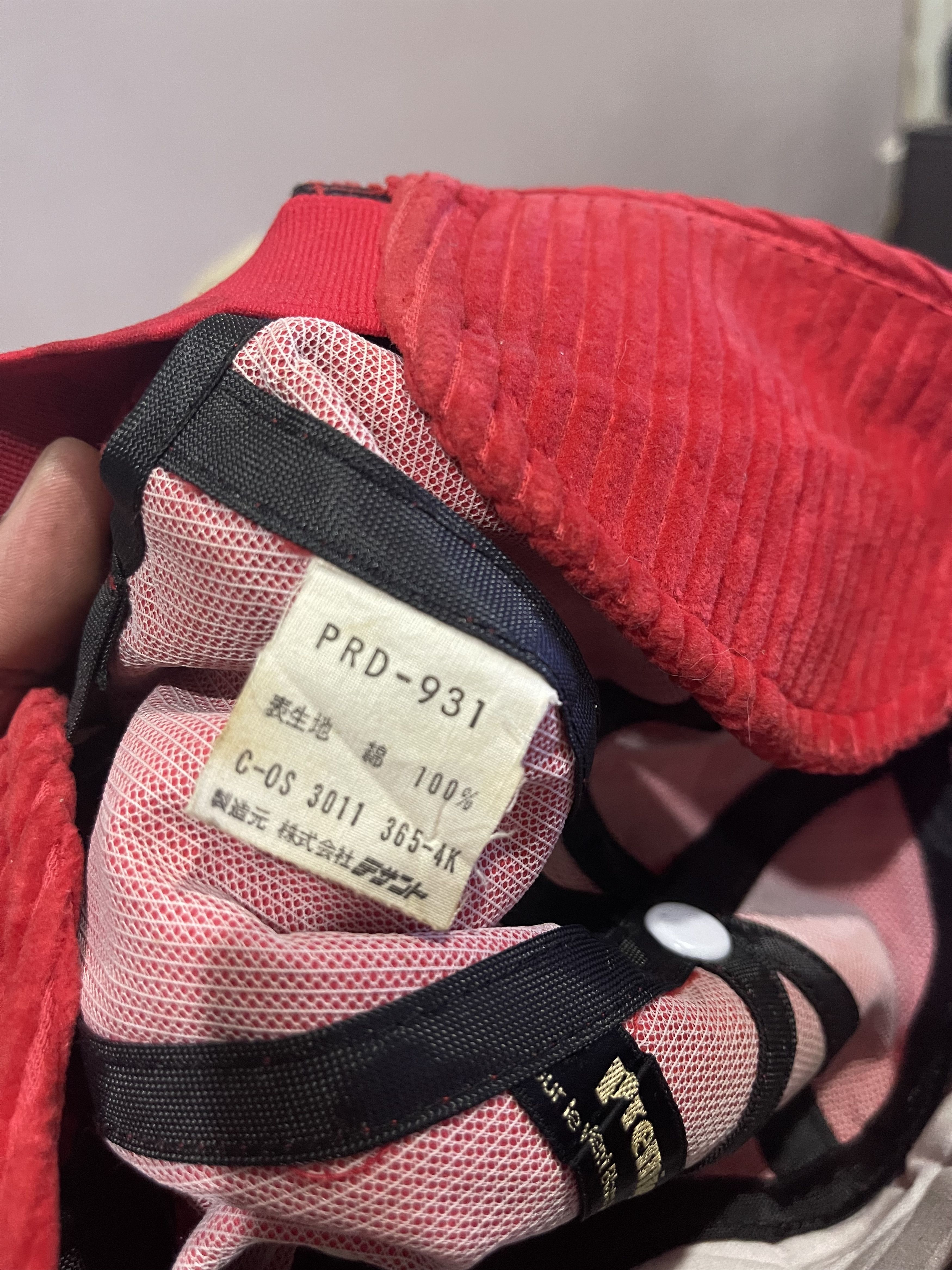 Japanese Brand Vintage Descente Premier Coduroy With Earflaps Size ONE SIZE - 11 Thumbnail