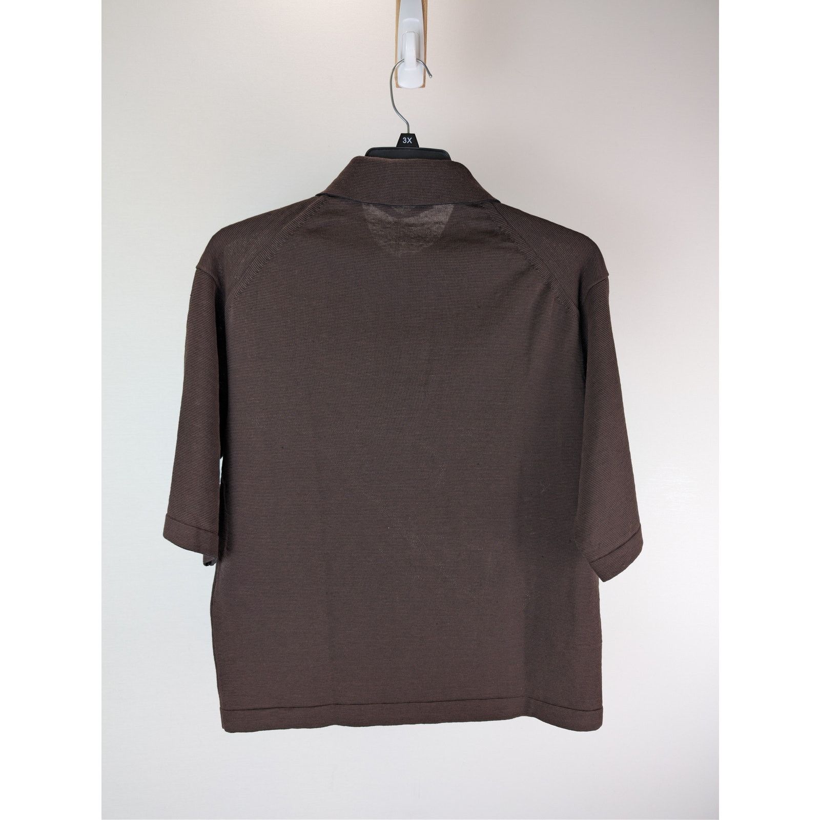 Jacquemus o1rshd1 LE Polo Shirt in Dark Brown Size US M / EU 48-50 / 2 - 10 Thumbnail