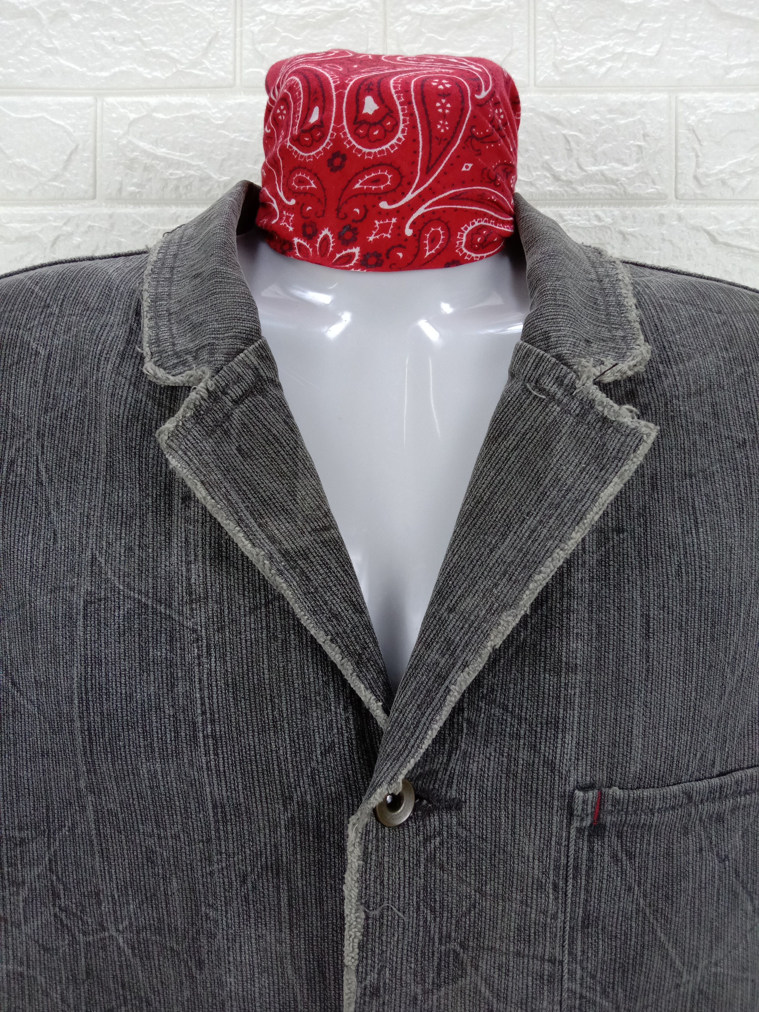 Eternal Vintage Eternal Faded Black Denim Jacket Size US L / EU 52-54 / 3 - 5 Thumbnail