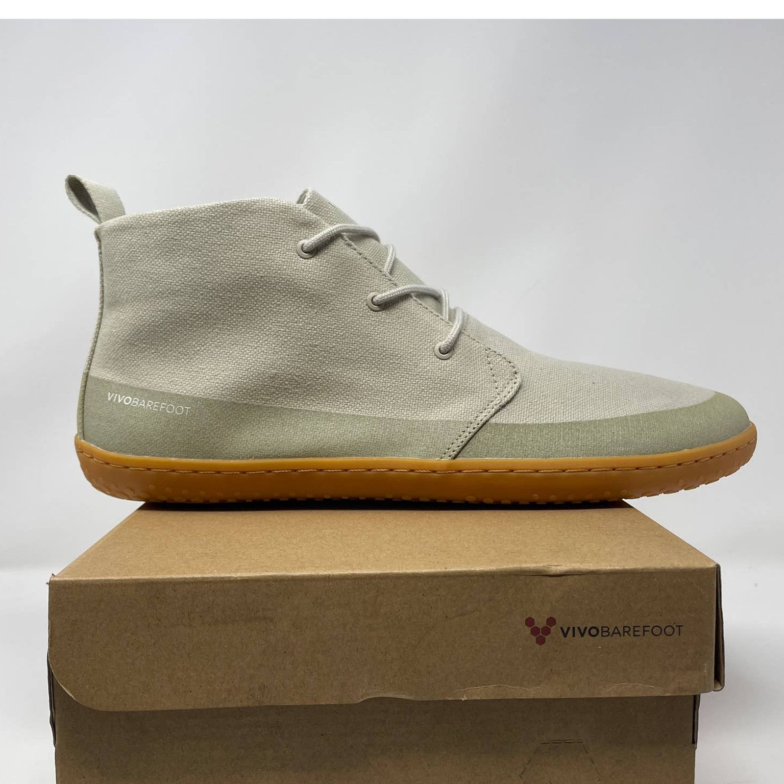 Vivobarefoot Vivobarefoot Gobi II Hemp Sandstone Mens Boots EU 49 US 15 ...