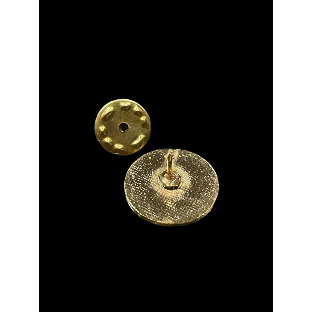 Jewelry × Vintage Vintage Gold Tone Save A Heart Enamel Brooch Pin Size ONE SIZE - 3 Thumbnail