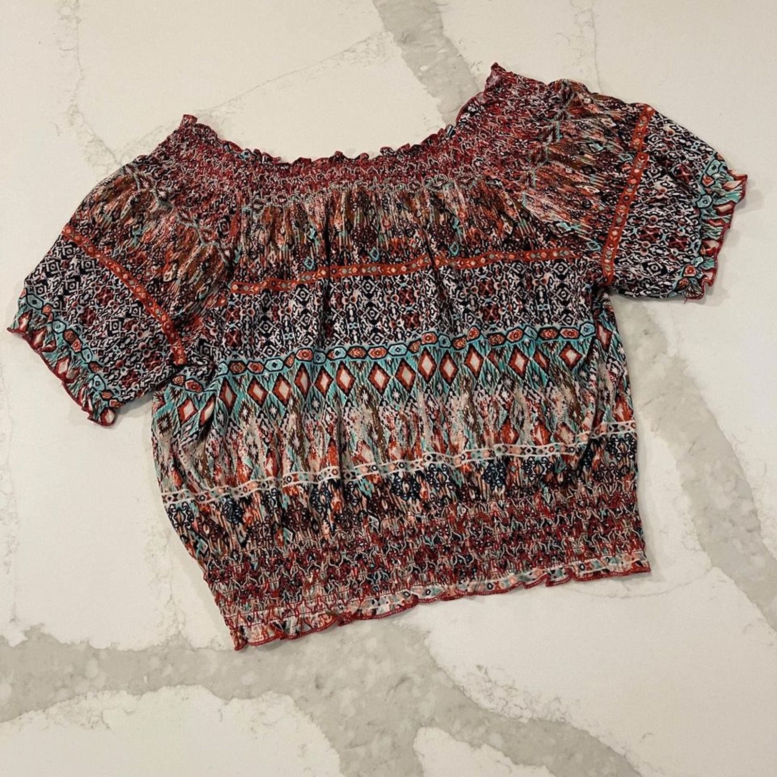 American Rag American Rag Cie Boho Smocked Matching Set Women's Small Size S / US 4 / IT 40 - 7 Thumbnail