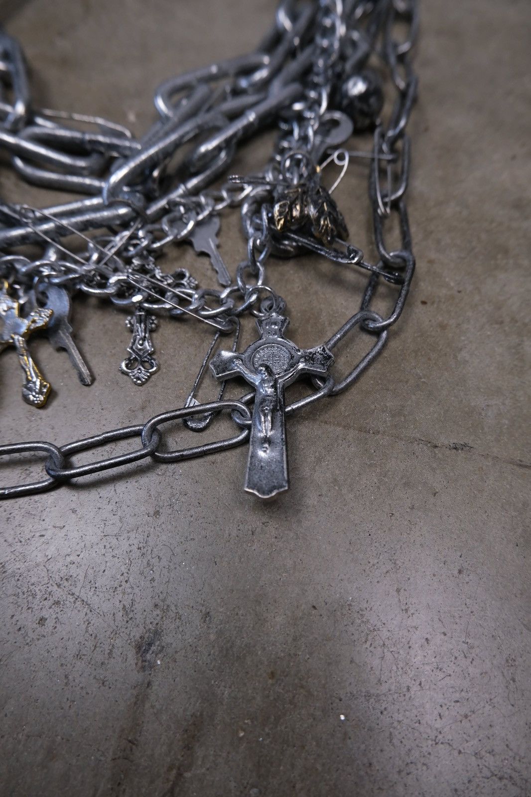 Jean Paul Gaultier Multi chain necklace Size ONE SIZE - 3 Thumbnail