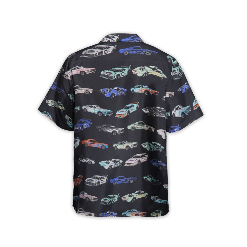 Designer Cars Racing Bowling Shirt Size US L / EU 52-54 / 3 - 3 Thumbnail