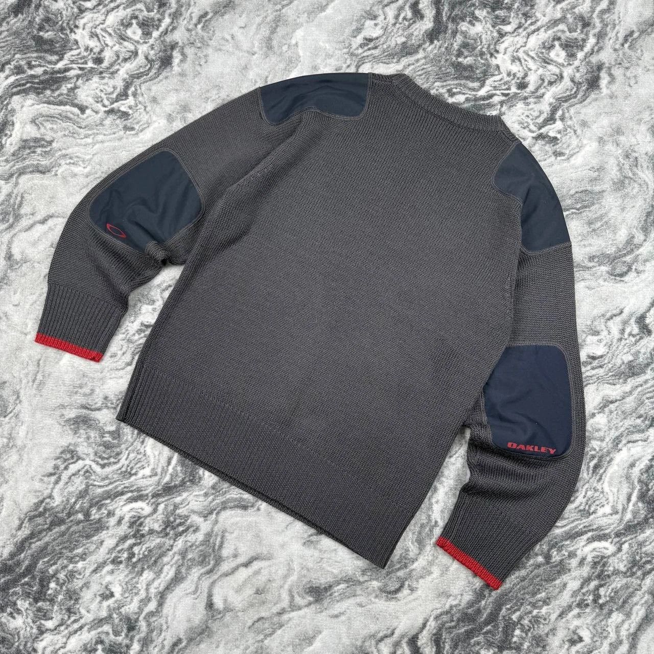 Vintage Oakley Knit Sweater 00s Military Style Nylon