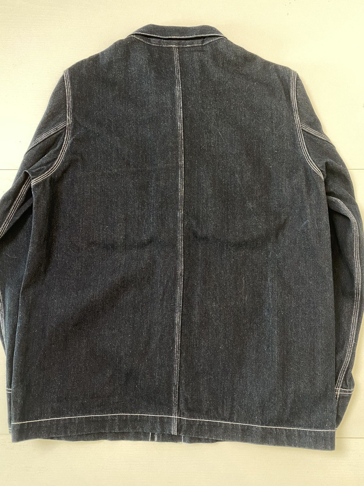 Huf Huf Railway Jacket, size L, blue denim, used Size US L / EU 52-54 / 3 - 10 Thumbnail